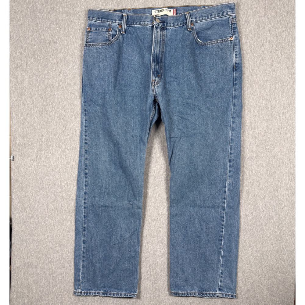 Levis 505 Straight Fit Jeans Mens 40x29 Medium Wash Blue Denim 100% Cotton